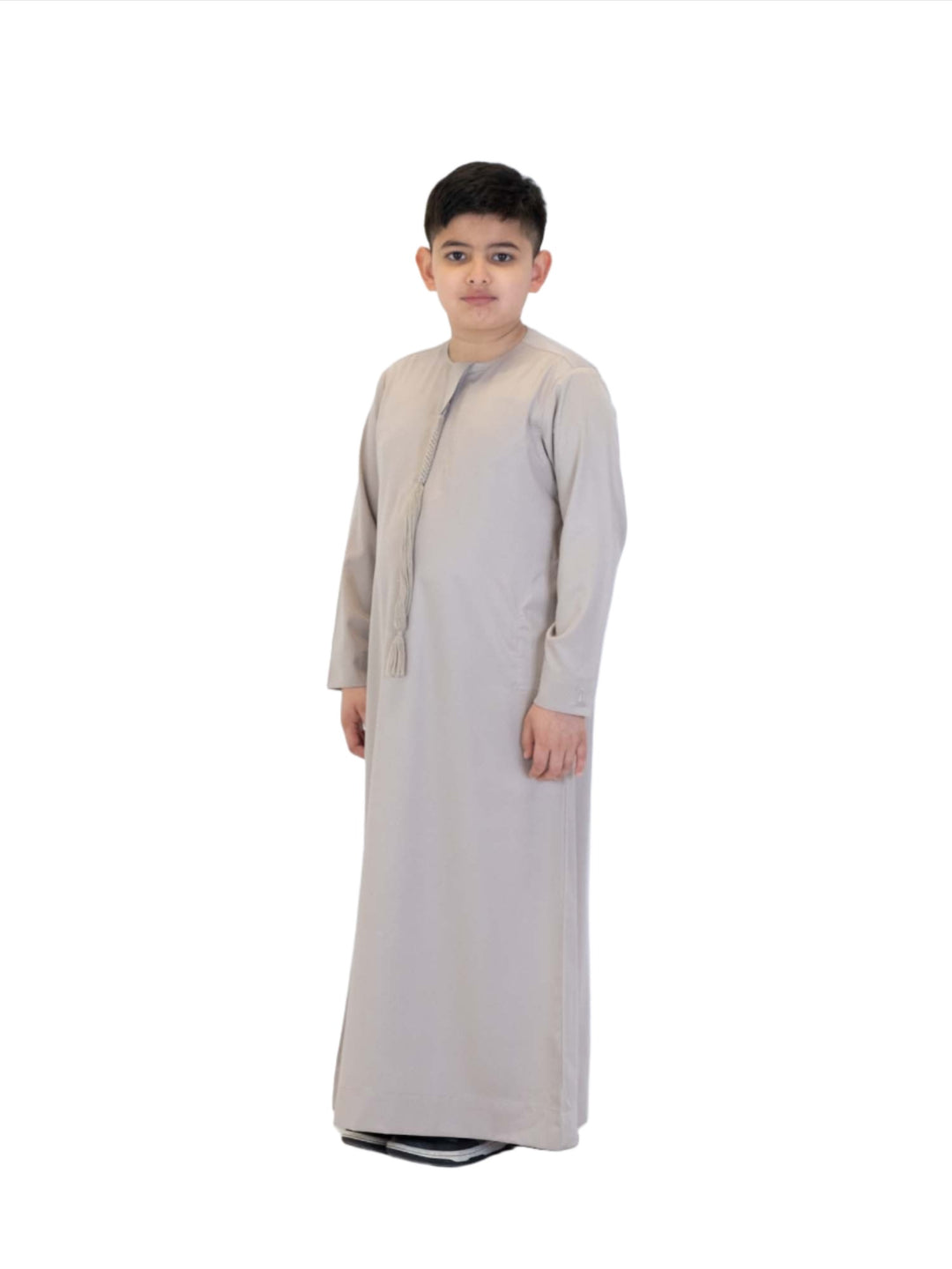 Islamic Impressions Boy's Silky Thobe With Tassel