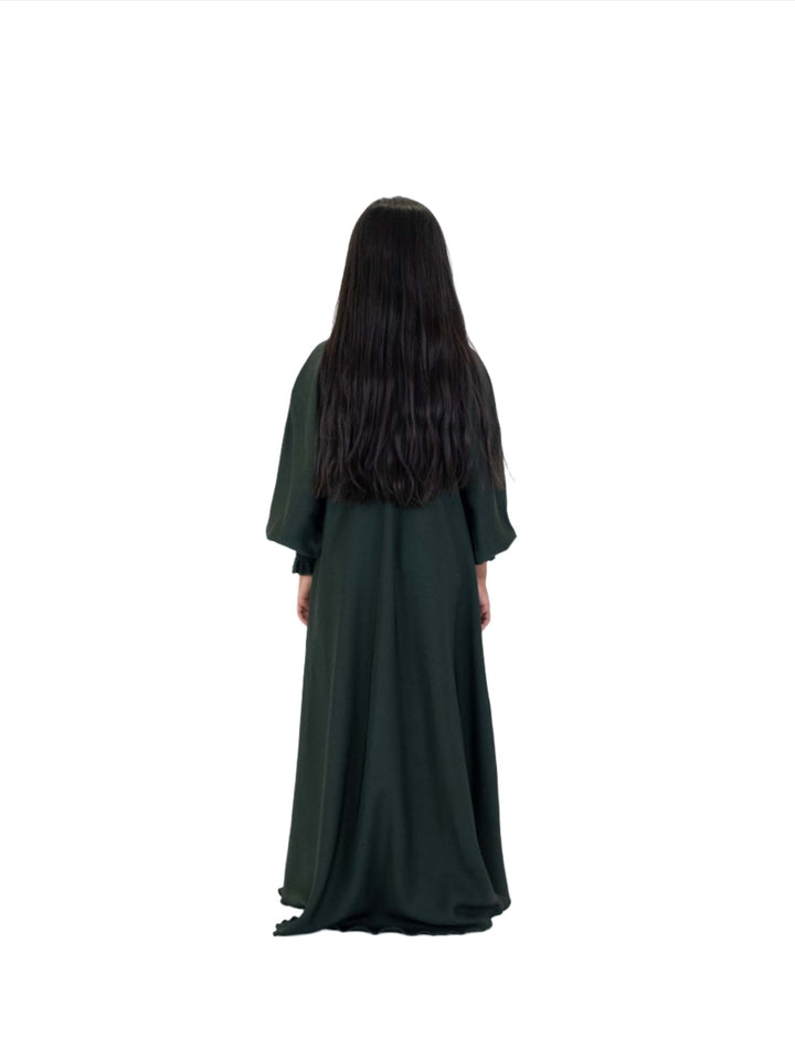 Girls Side Zip Abaya