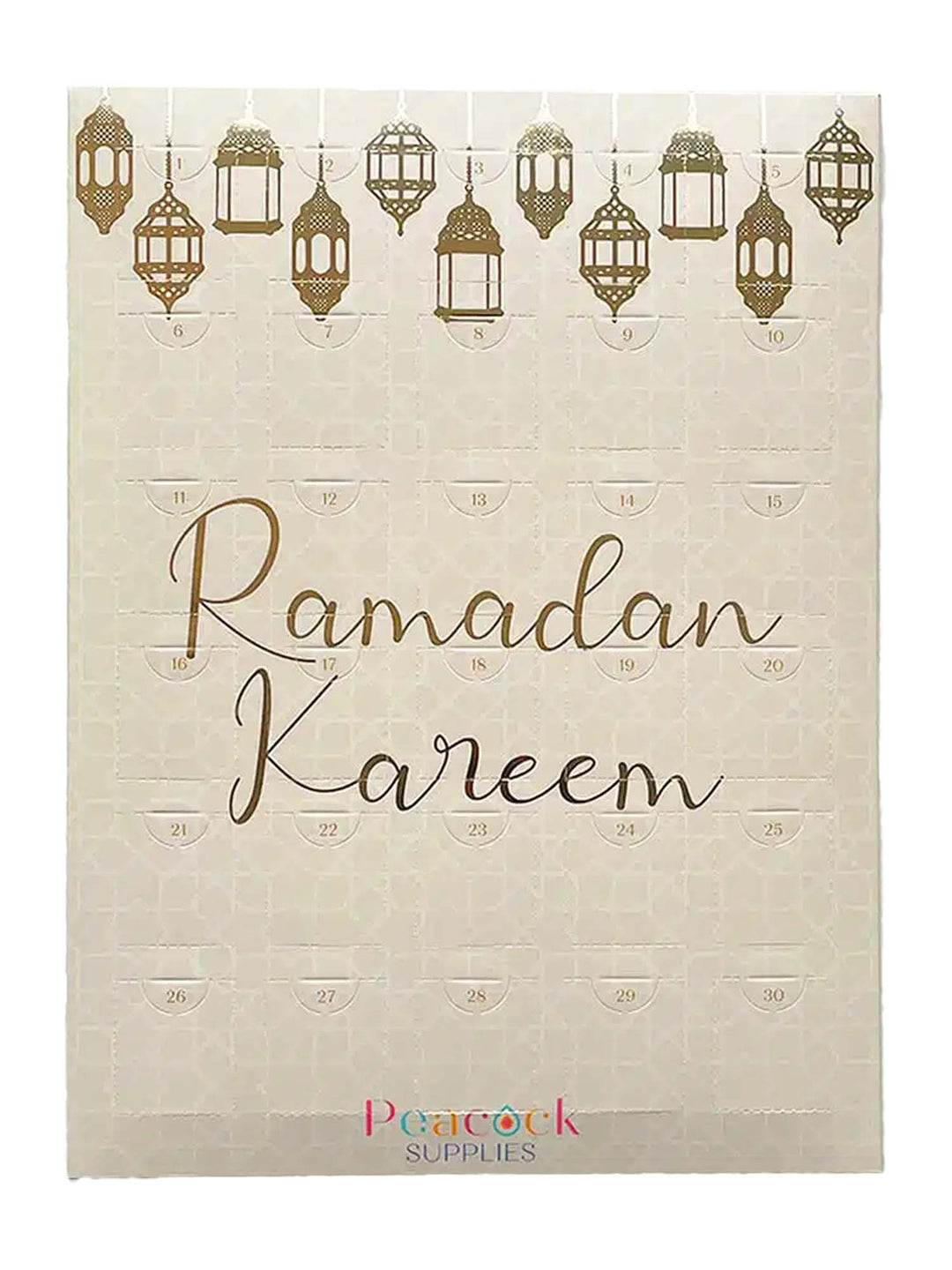 Ramadan Chocolate Calendar