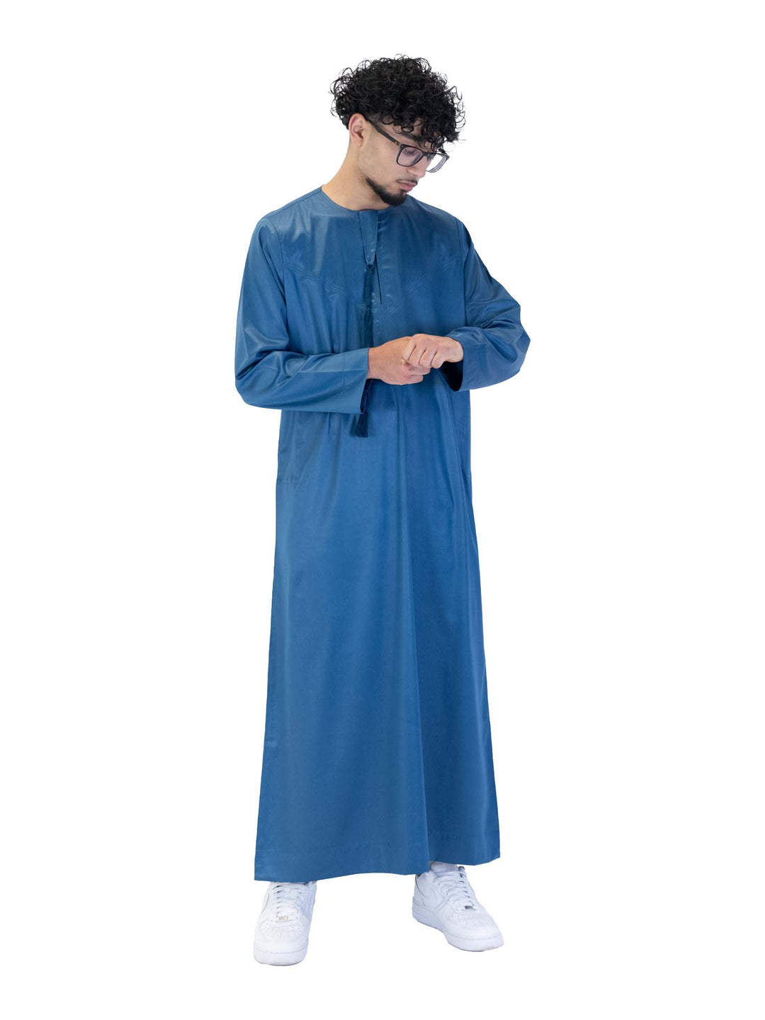 Islamic Impressions Silky Thobe With Tassel