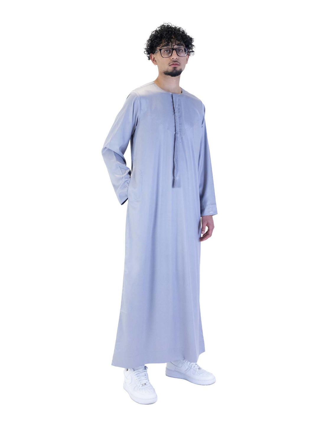 Islamic Impressions Silky Thobe With Tassel