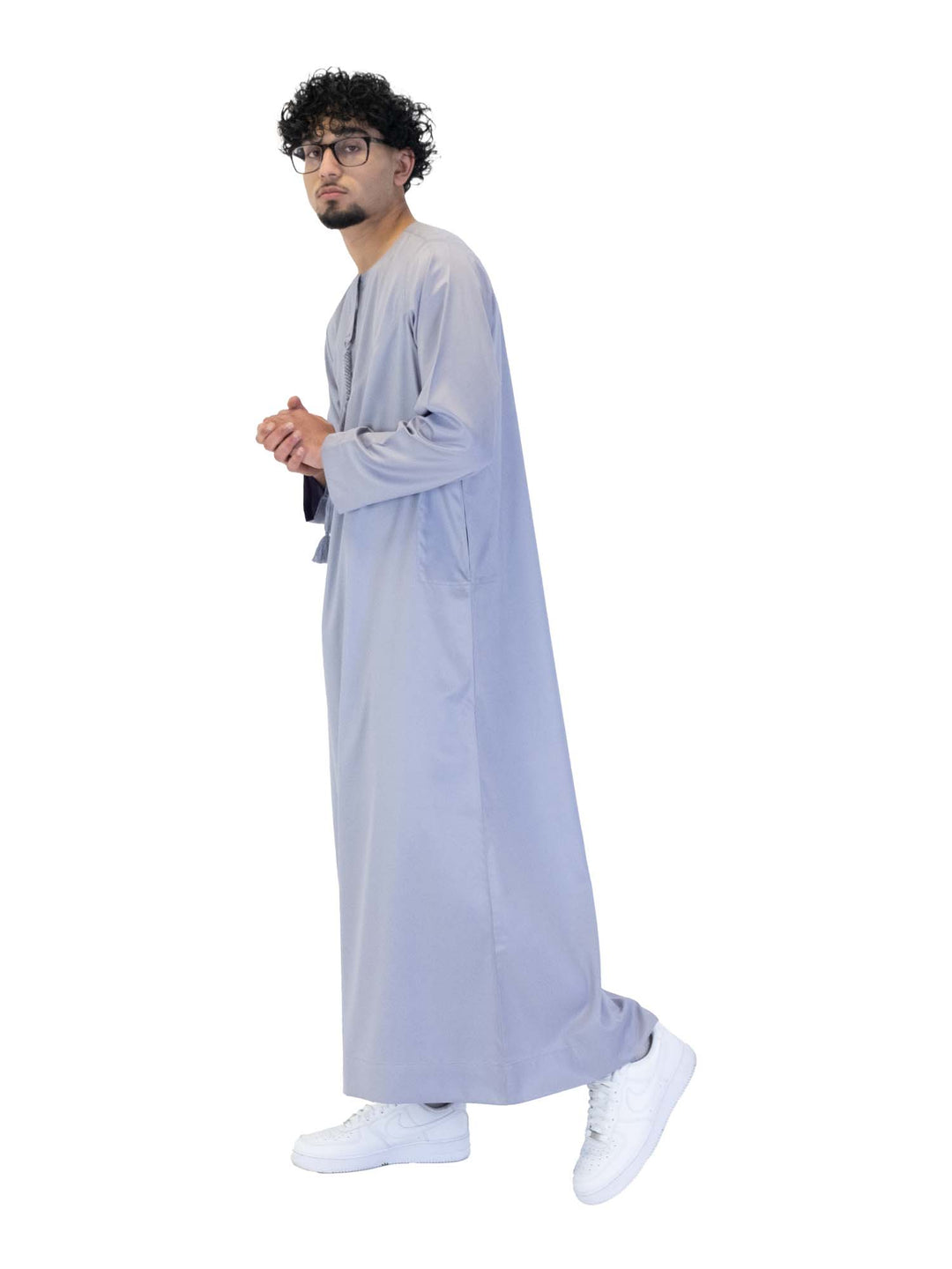 Islamic Impressions Silky Thobe With Tassel