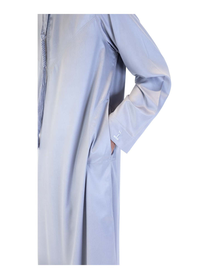 Islamic Impressions Silky Thobe With Tassel