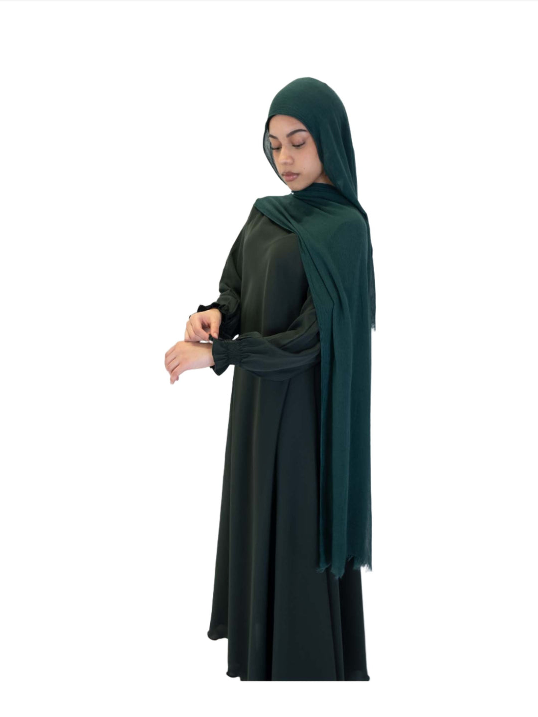 Side Zip Abaya