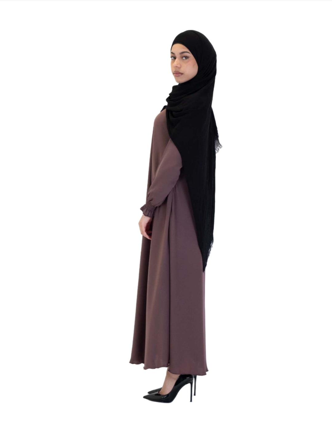 Side Zip Abaya