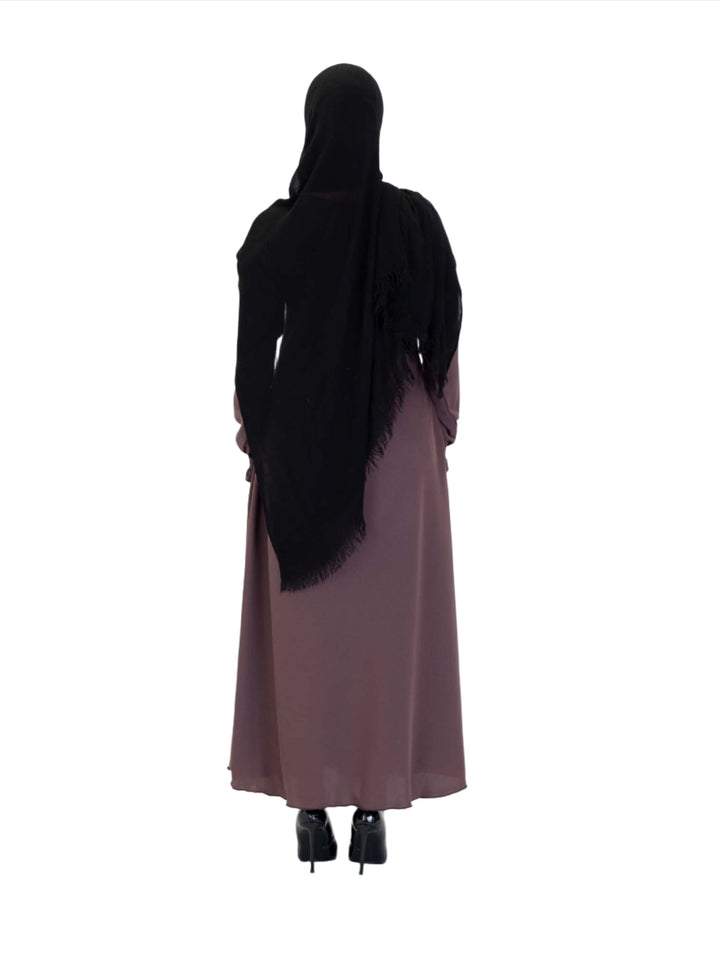 Side Zip Abaya