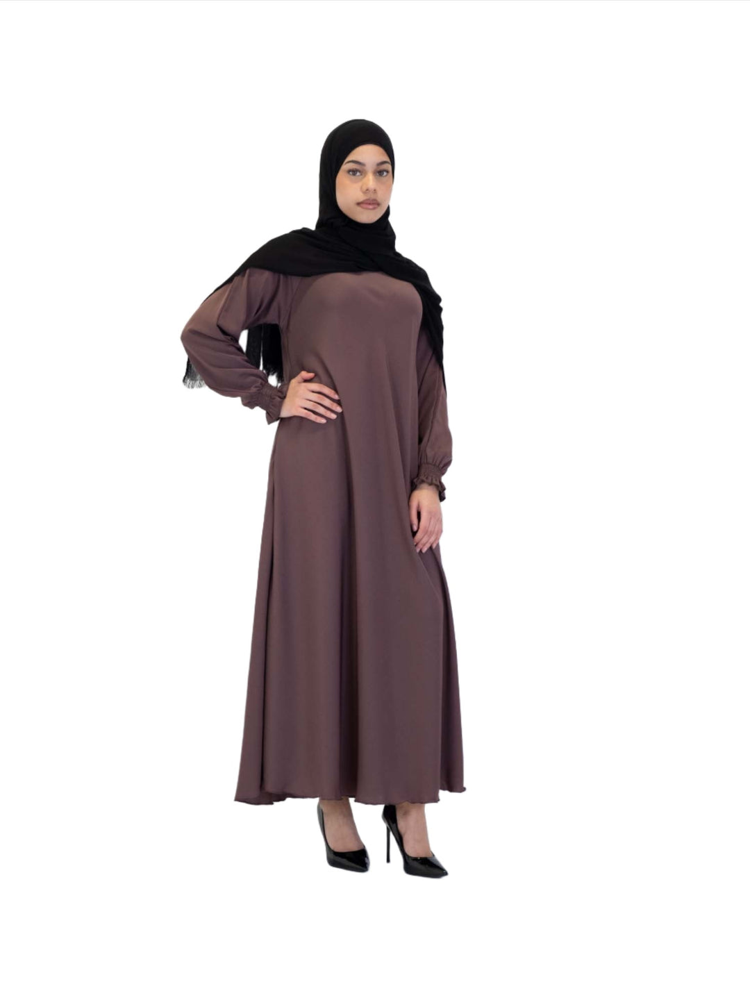 Side Zip Abaya