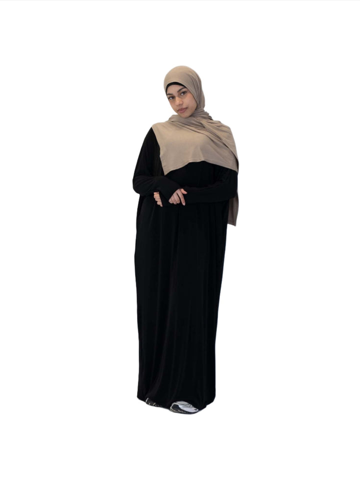 Batwing Jersey Abaya