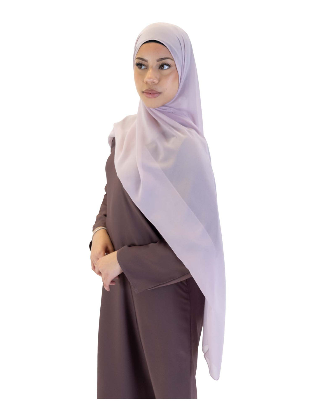 Nida One Button Abaya With Pocket