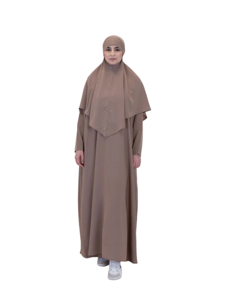 Abaya and Khimar 2 Piece Set