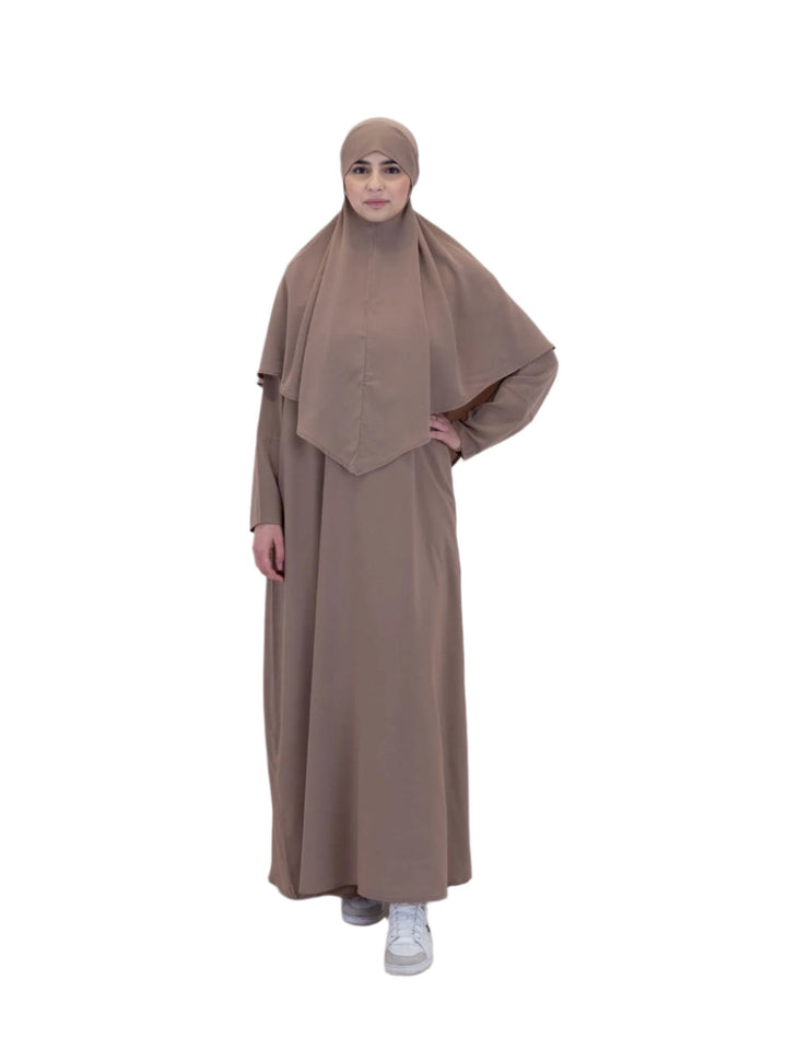 Abaya and Khimar 2 Piece Set