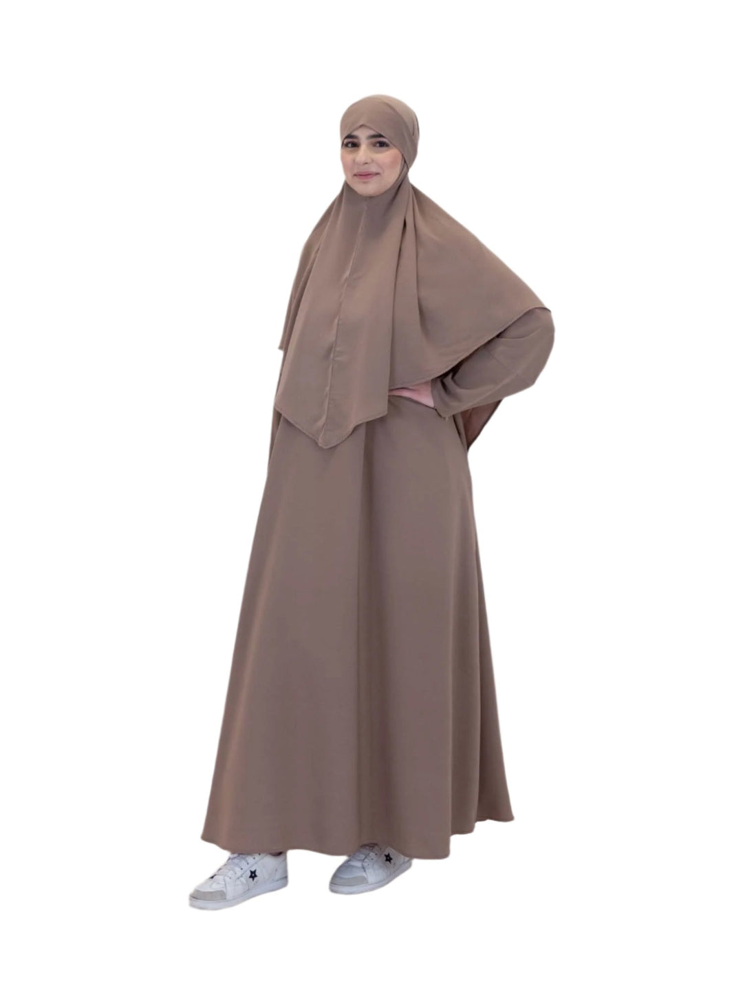 Abaya and Khimar 2 Piece Set