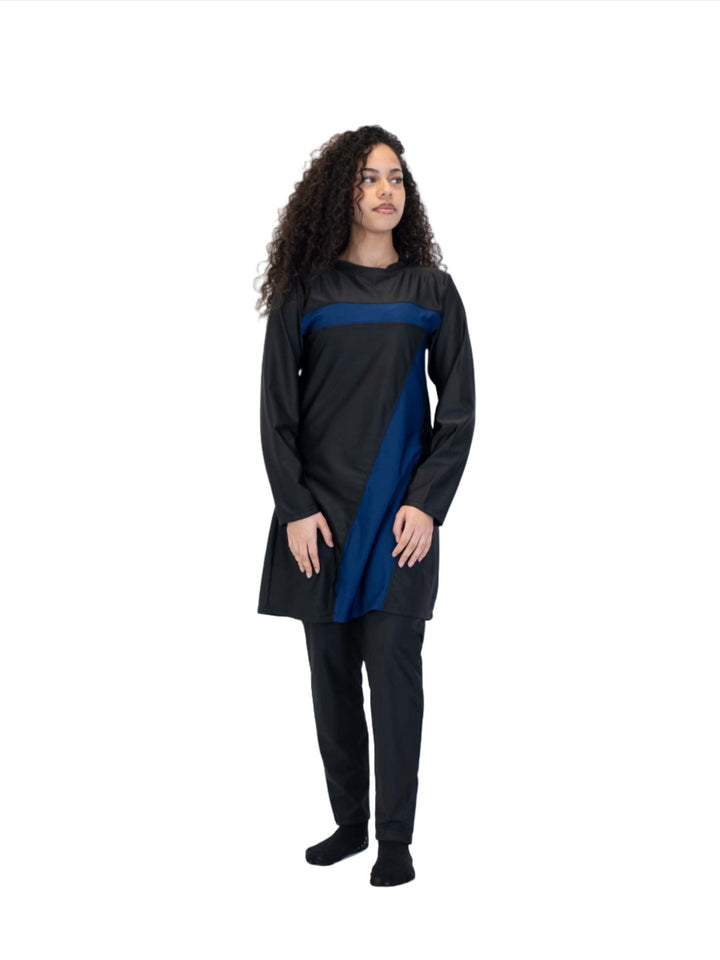 Women's Burkini - Stripe Design