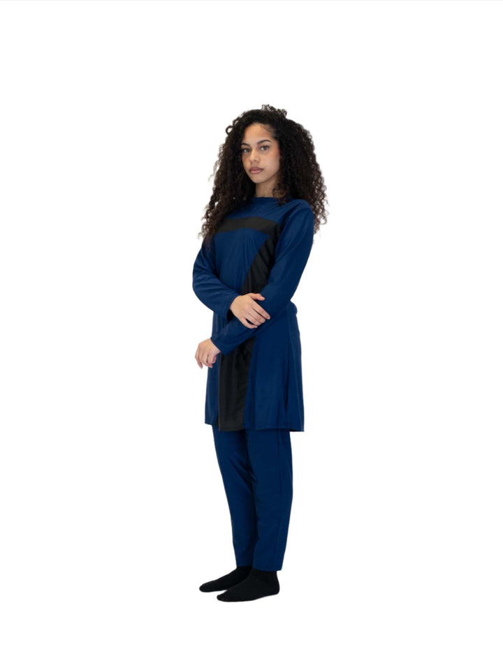 Women's Burkini - Stripe Design