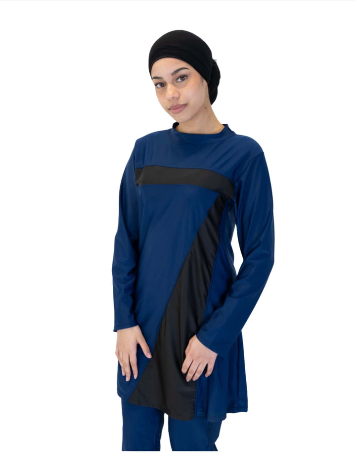 Women's Burkini - Stripe Design