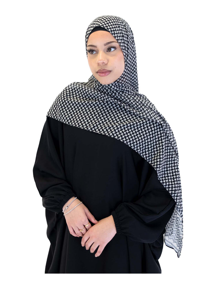 Women's Keffiyeh Style Scarf