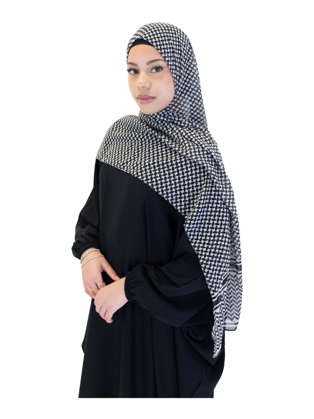 Women's Keffiyeh Style Scarf