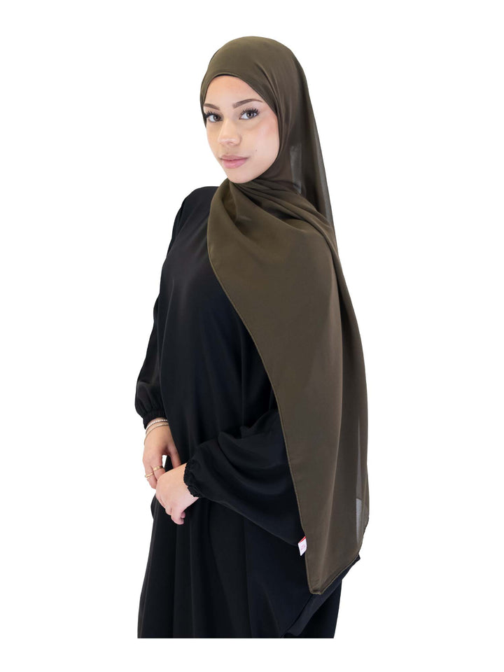 Plain Chiffon Scarf