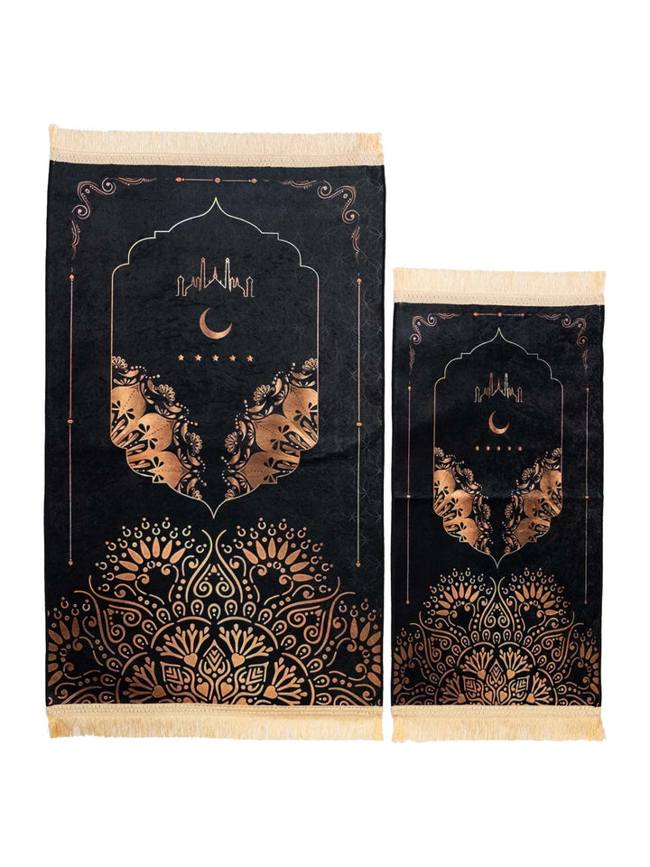 Black Moon/Stars Prayer Mat