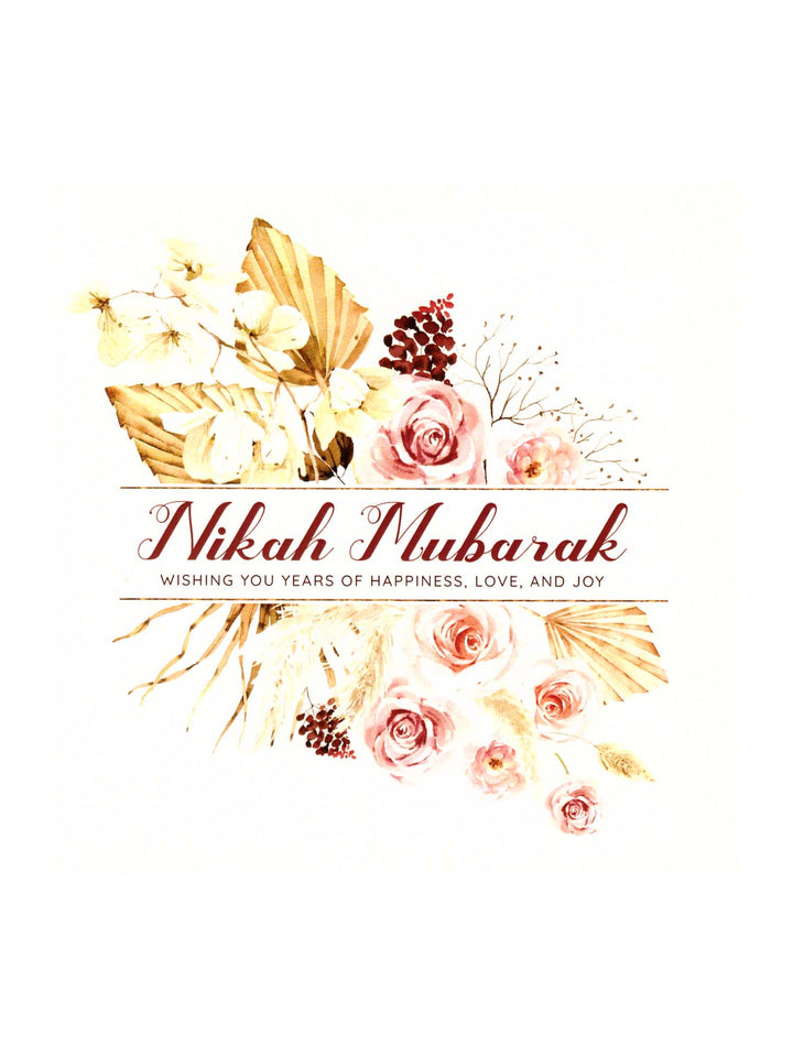 Greeting Card - Nikah Mubarak