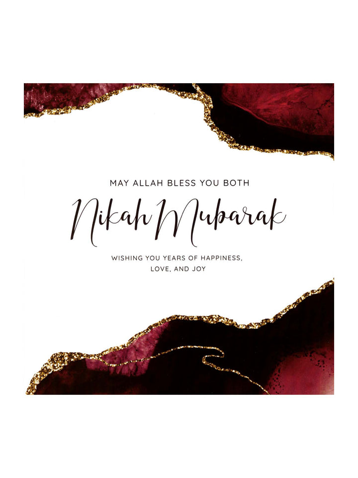 Greeting Card - Nikah Mubarak