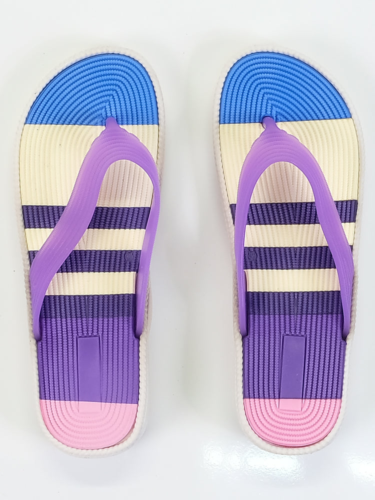 Stripes slippers hot sale